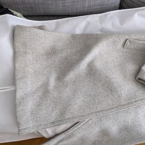 Elegant Gray Women's Coat